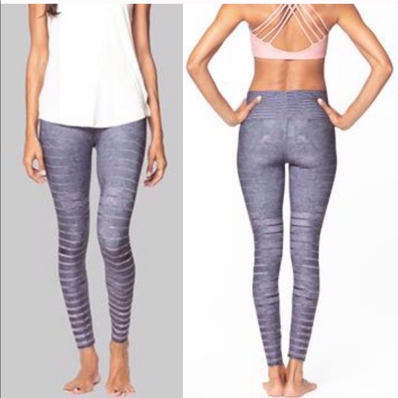 Niyama Sol Pants - NWT Niyama Sol Granite Stripe Barefoot Yoga Pants.